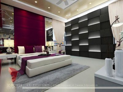 3D High Class Architectural Interior Bedroom